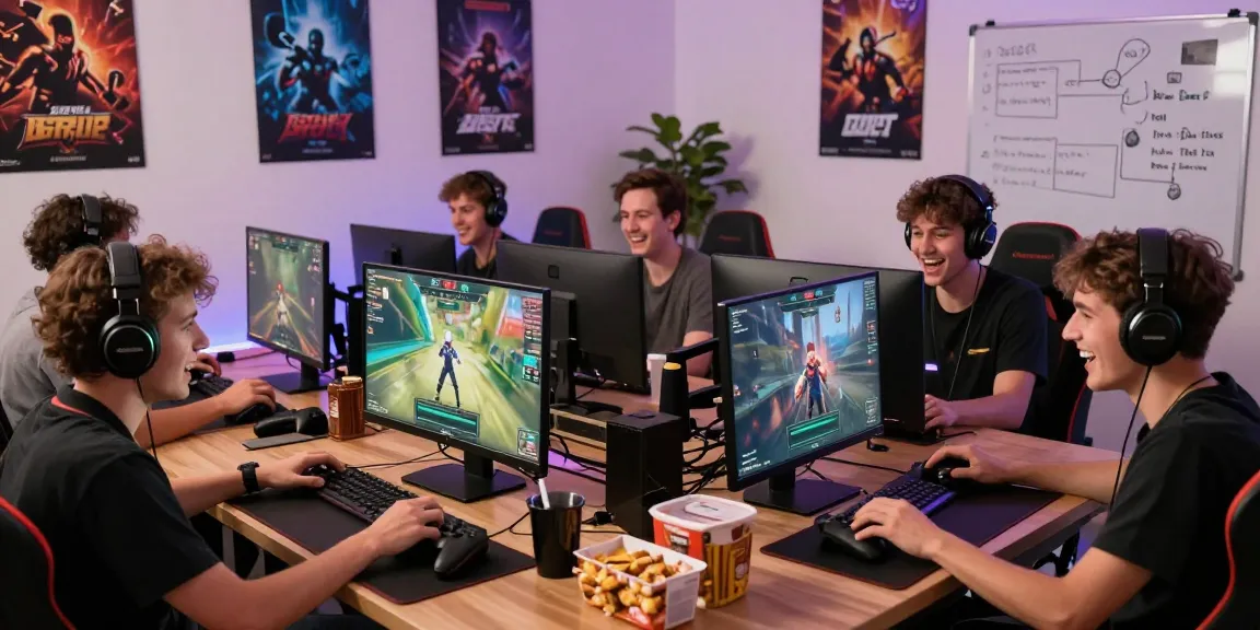Komunitas gamer aktif di MEGAWIN88 menikmati permainan online dengan interaksi yang ceria.