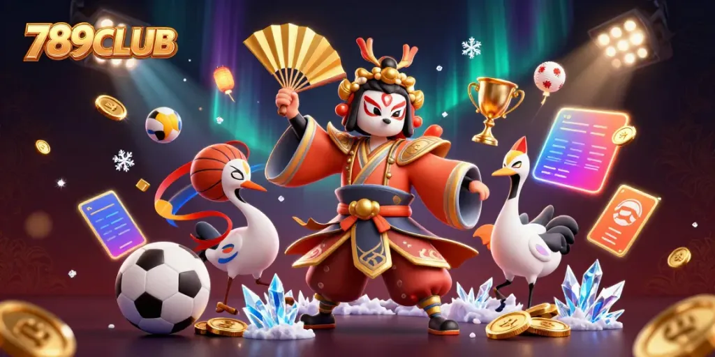 Experience thrilling games at 789CLUB, highlighted by unique characters and dynamic elements.